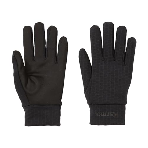 Marmot Herren Connect Liner Glove, Warme und wasserabweisende Touchscreen-Handschuhe, Fleece-Wanderhandschuhe, winddichte Fingerhandschuhe von Marmot