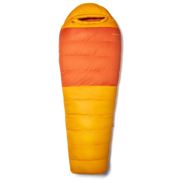 Marmot - Lost Coast 0 - Daunenschlafsack Gr bis 183 cm - Regular gelb/orange von Marmot