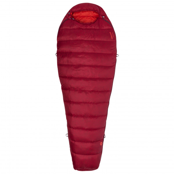 Marmot - Micron 40 - Daunenschlafsack Gr 183 cm - Regular rot von Marmot