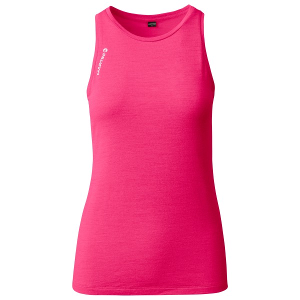 Martini - Women's Sunrise Sleeveless Shirt - Merinoshirt Gr XL rosa von Martini