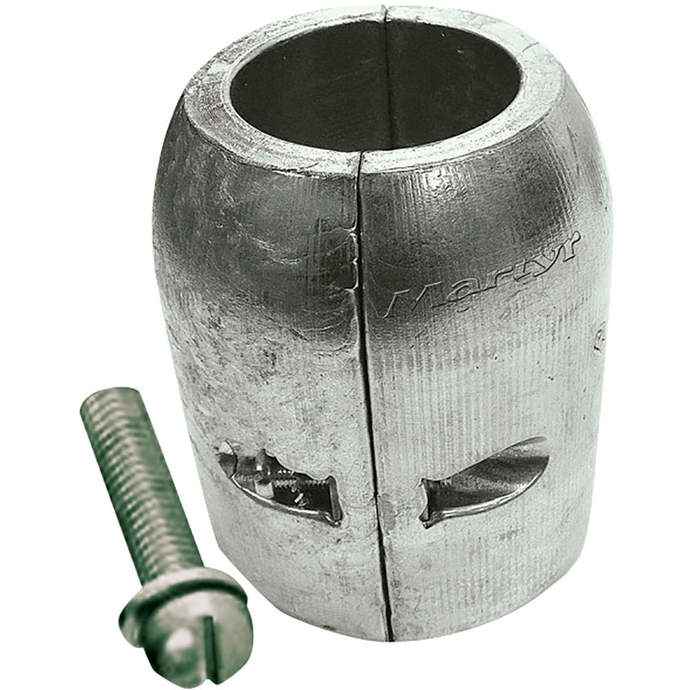 Martyr Anodes Aluminium Clamp Shaft Anode Silber 34.95 mm von Martyr Anodes