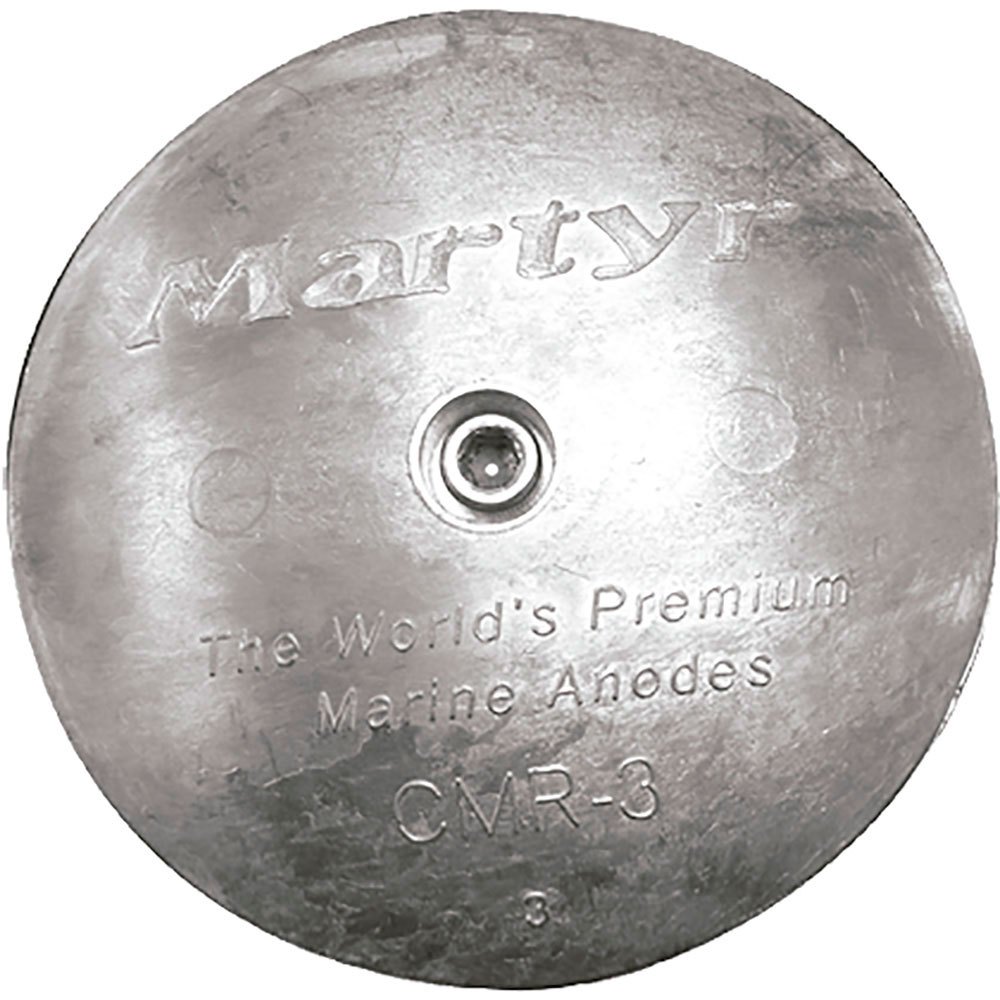 Martyr Anodes Cmr3 Aluminium Trim Tab With Rudder Anode Grau 95.25 mm von Martyr Anodes