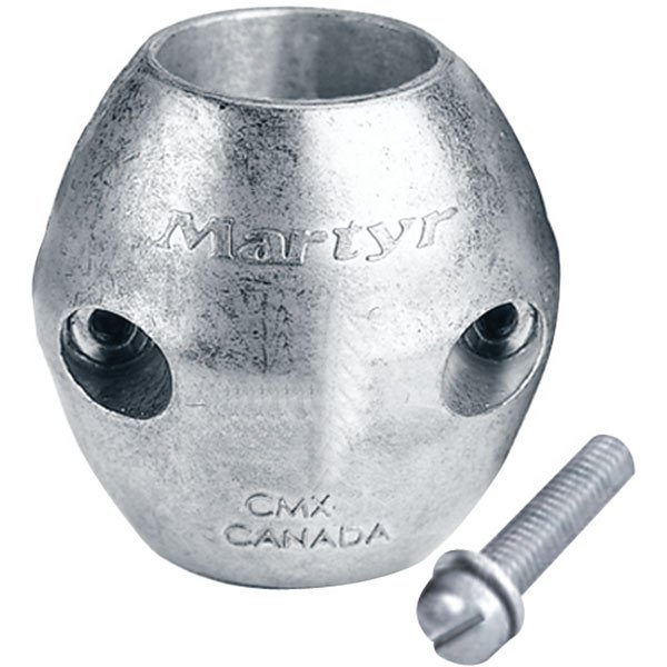 Martyr Anodes Galvanized Shaft Anode With Allen Screw Silber 69.9 mm von Martyr Anodes