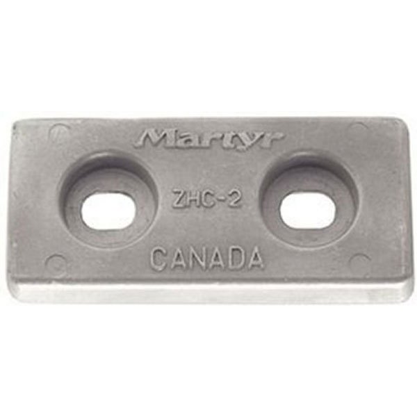 Martyr Anodes Popa Aluminium Anode Silber 159 x 70 mm von Martyr Anodes