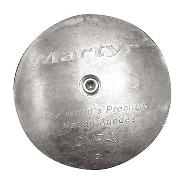 Martyr Anodes Rudder Anode Grau 16 x 127 mm von Martyr Anodes