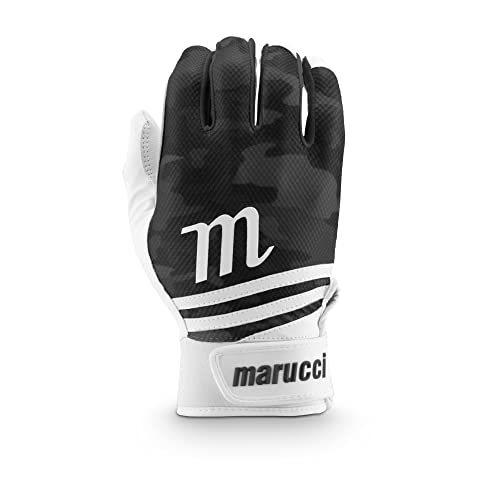 MARUCCI CRUX Baseball-Schlaghandschuh für Erwachsene, Schwarz, Größe XXL von Marucci