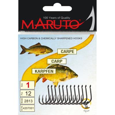 Maruto Maruto Karpfenhaken gunsmoke Größe 4 SB15 von Maruto
