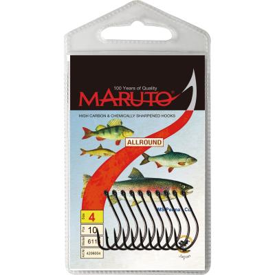 Maruto Maruto Unicut Haken mit Öhr gunsmoke Größe 10 SB13 von Maruto
