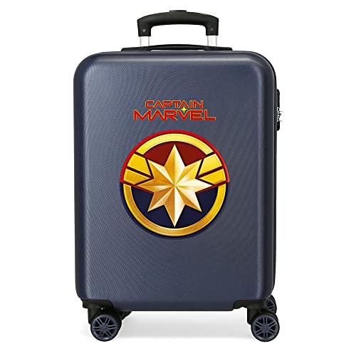 Marvel Avengers All Avengers Kabinenkoffer Blau 37x55x20 cms Hartschalen ABS Kombinationsschloss 34L 2,6Kgs 4 Doppelräder Handgepäck von Marvel