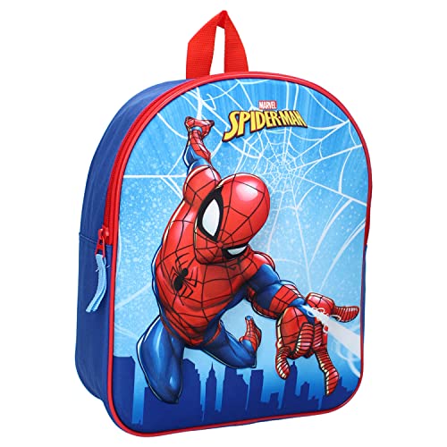 Marvel Spider-Man 3D Kinderrucksack - Blau von Marvel