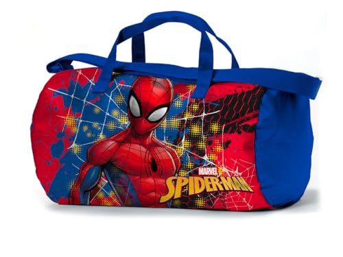 Marvel Spider-Man Sporttasche für Jungen, Turnbeutel für Kinder, Kinder Gepäcktasche, Geschenk Zubehör für Kinder von Marvel