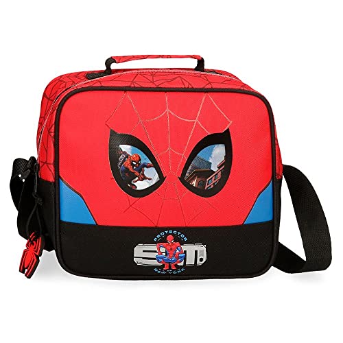 Marvel Spiderman Protector Rot Anpassbarer Kulturbeutel 23x20x9 cm Polyester von Marvel