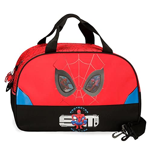 Marvel Spiderman Protector Rot Reisetasche 45x28x22 cm Polyester 27,72L von Marvel