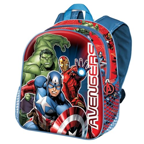 Marvel The Avengers Dynamic-Basic Rucksack, Mehrfarbig, 31 x 39 cm, Kapazität 18,2 L von Marvel