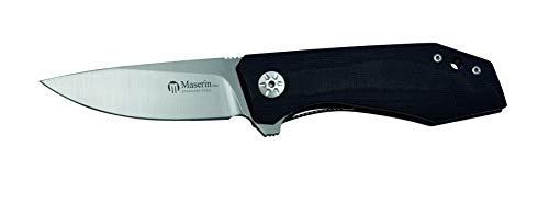 Maserin 377/G10N AM3 Messer, schwarz, Griff 10 cm von Maserin