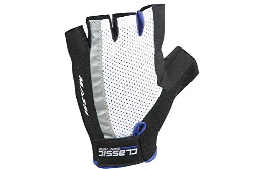 Massi Classic Weiß/Blau T.l MTB-Handschuhe, Blau, L von Massi