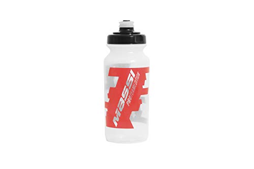 Massi Pro Team Trinkflasche für Erwachsene, Unisex, transparent, 500 cc. von MASSI