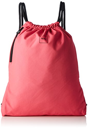 MSTRDS Unisex Basic Gym Bag Rucksack neon pink One einfarbiger Turnbeutel im Hipster Stil von MSTRDS