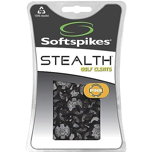 Masters Unisex-Adult Cleat, 20 Pack-Pins (Stealth), Clamshell von SOFTSPIKES
