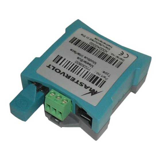 Mastervolt Modbus Interface Blau von Mastervolt