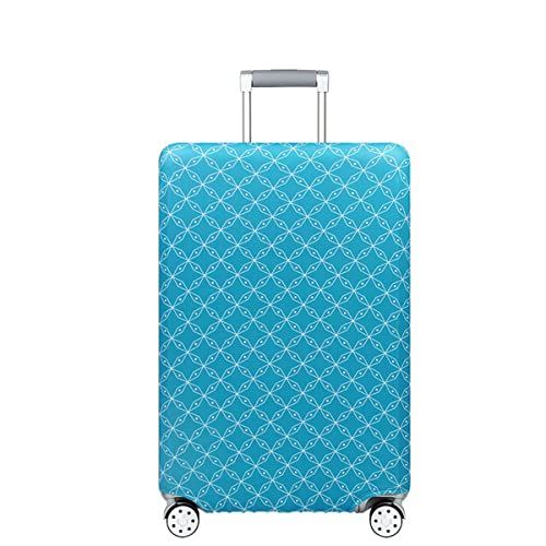 Mateju Kofferschutzhülle Elastisch Kofferhülle 18-32 Zoll, Gepäck Cover Reisekoffer Hülle Trolley, Case Schutzhülle, Luggage Cover Waschbare 3D Staubdichte Kofferbezug (Blau,XL) von Mateju