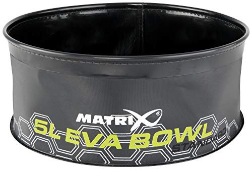 Fox Matrix Eva Bowl 5L - Futtereimer zum Friedfischangeln, Falteimer für Grundfutter, Eimer für Friedfischfutter von Matrix