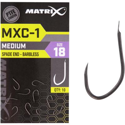 Matrix MXC-1 Size 14 Barbless Spade End PTFE 10pcs von Matrix