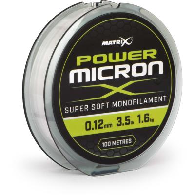 Matrix Power Micron X 0.12mm - 3.5lb 100m von Matrix