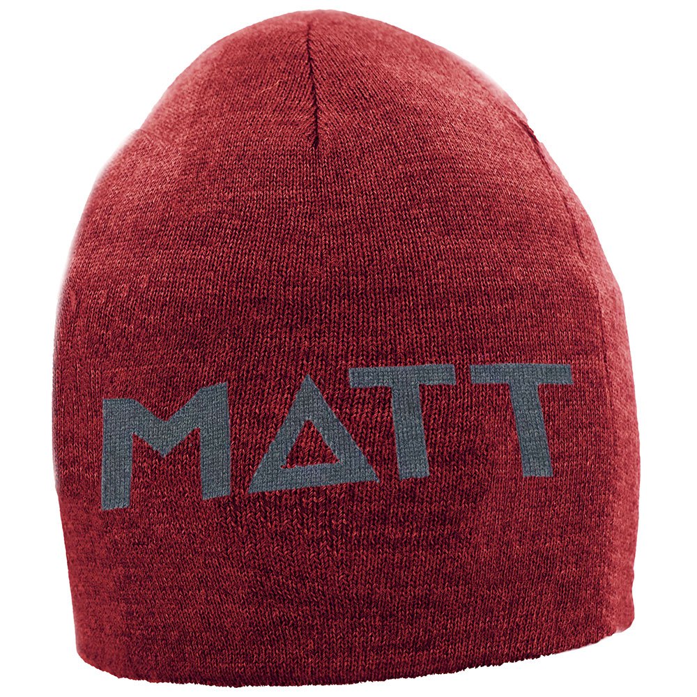 Matt Knit Runwarm Beanie Rot  Mann von Matt