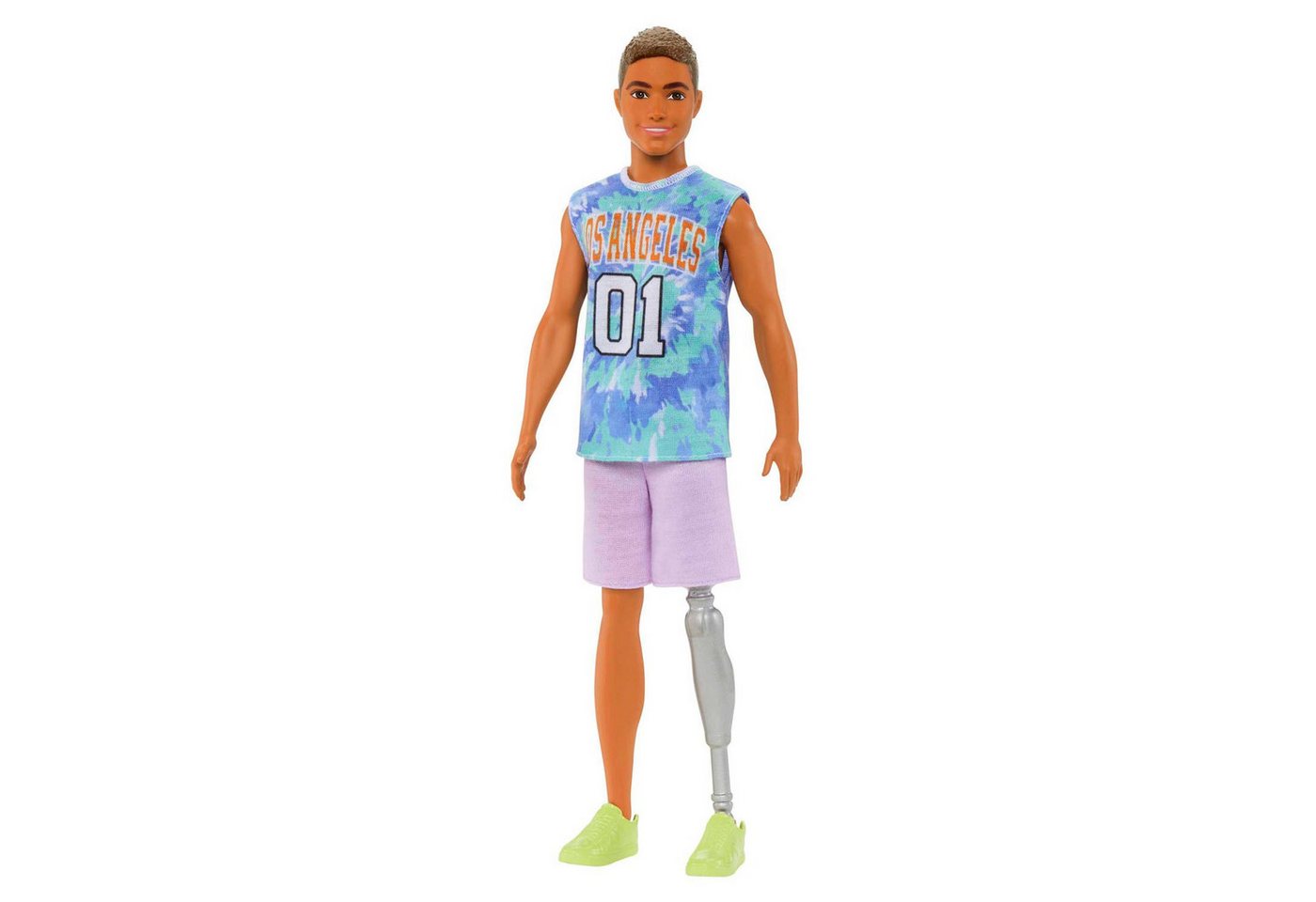 Mattel® Anziehpuppe Barbie Fashionista Ken-Puppe mit Prothese im Sport-Look von Mattel®