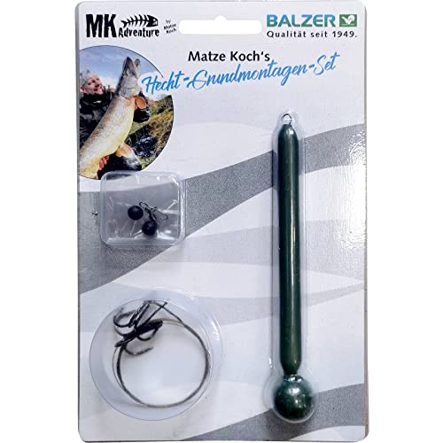 Balzer Matze Koch Grundmontagen-Set mit Stehaufblei für Köderfisch Balzer Matze Koch Grundmontagen-Set mit Stehaufblei für Köderfisch von Matze Koch
