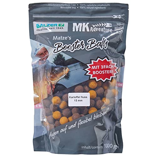 Balzer Matze Koch Booster Balls Boilies - Special Edition, Typ:Kartoffel/Nuss Balzer Matze Koch Booster Balls Boilies - Special Edition, Typ:Kartoffel/Nuss von Matze Koch