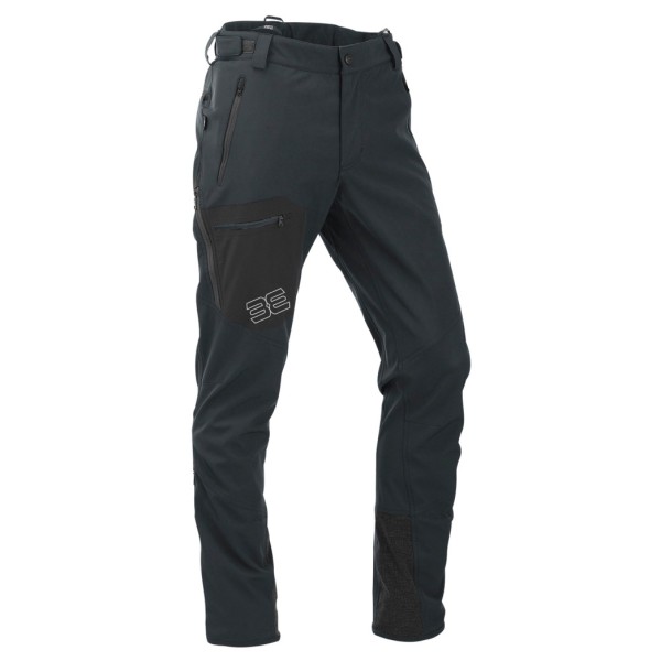 Maul Sport - Seilschaft Softshell Tourenhose Gr 24 - Short;46 - Regular blau;schwarz von Maul Sport