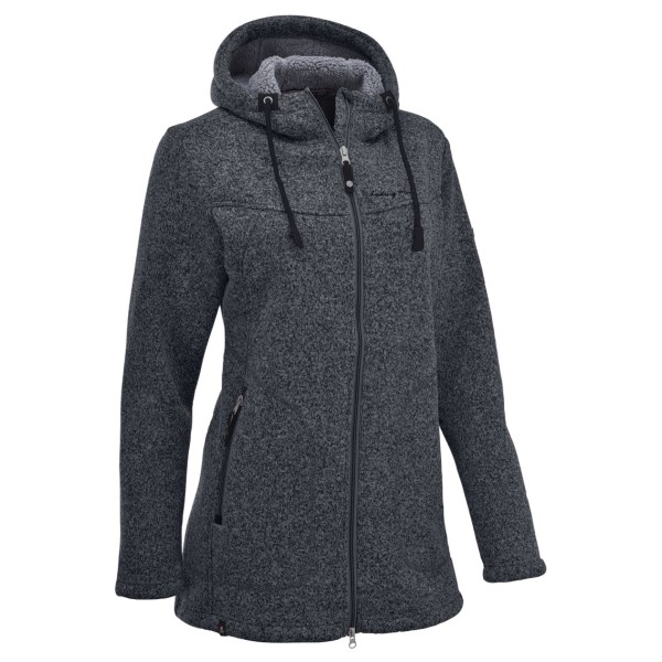 Maul Sport - Women's Wilde Kaiserin Kapuzenmantel - Fleecejacke Gr 42;52;54 blau;lila von Maul Sport