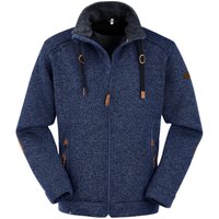 Maul Lichtenau Strickfleecejacke Herren blue 52 von Maul