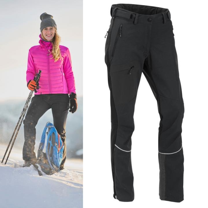 Maul - Monte Leone XT - Damen Softshellhose - schwarz von Maul