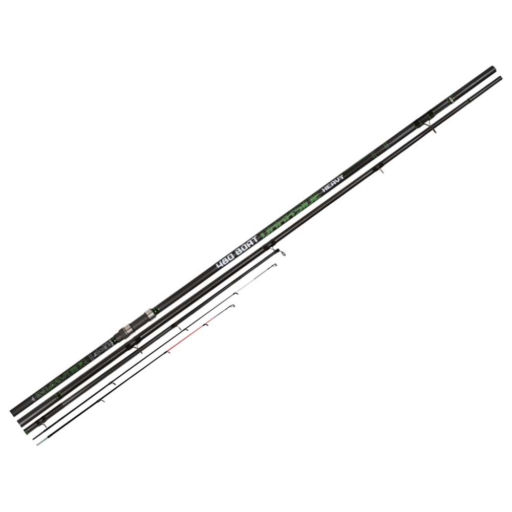 Maver Darkside Heavy 2 Tips Tele Bottom Shipping Rod Silber 4.00 m von Maver