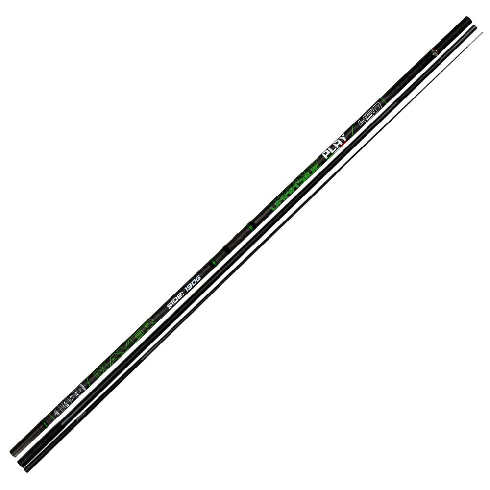 Maver Darkside Play Non Ringed Surfcasting Rod Silber 4.50 m / 250 g von Maver