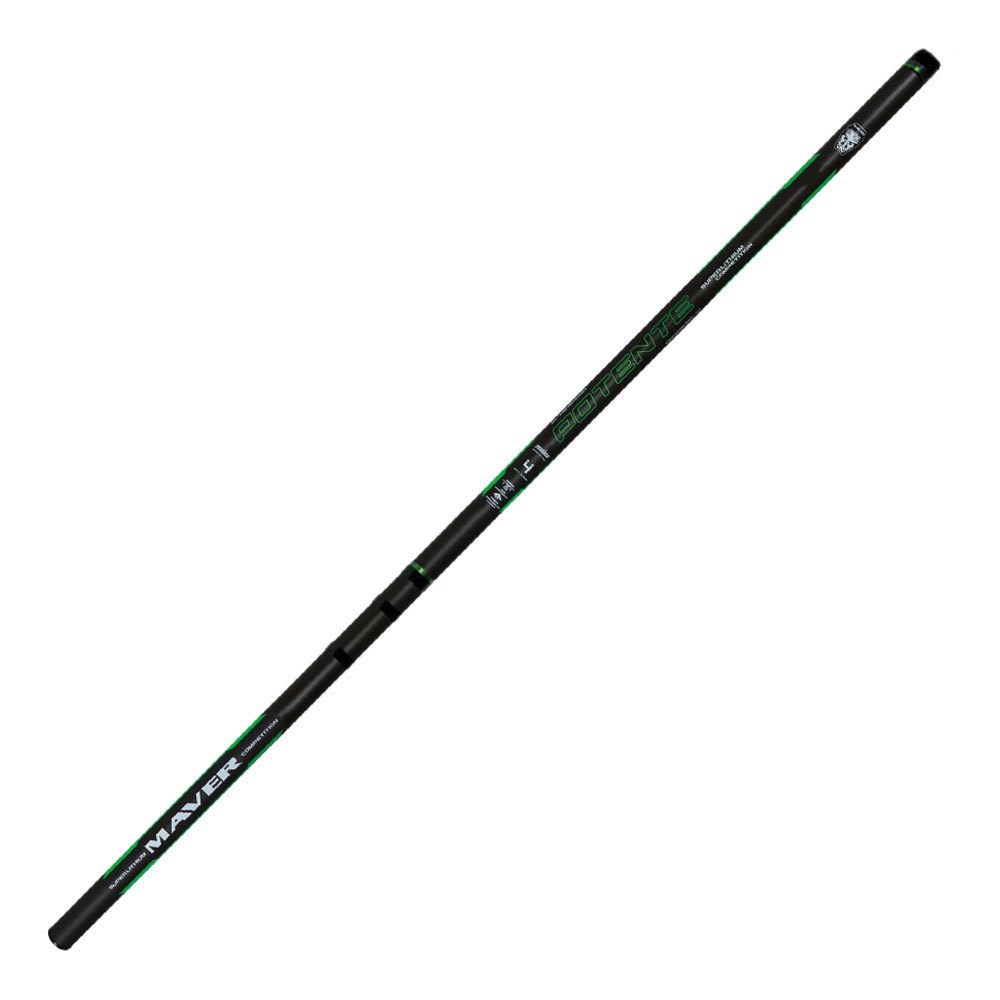 Maver Grizzly Potente Tele Non Ringed Bolognese Rod Silber 8.00 m von Maver