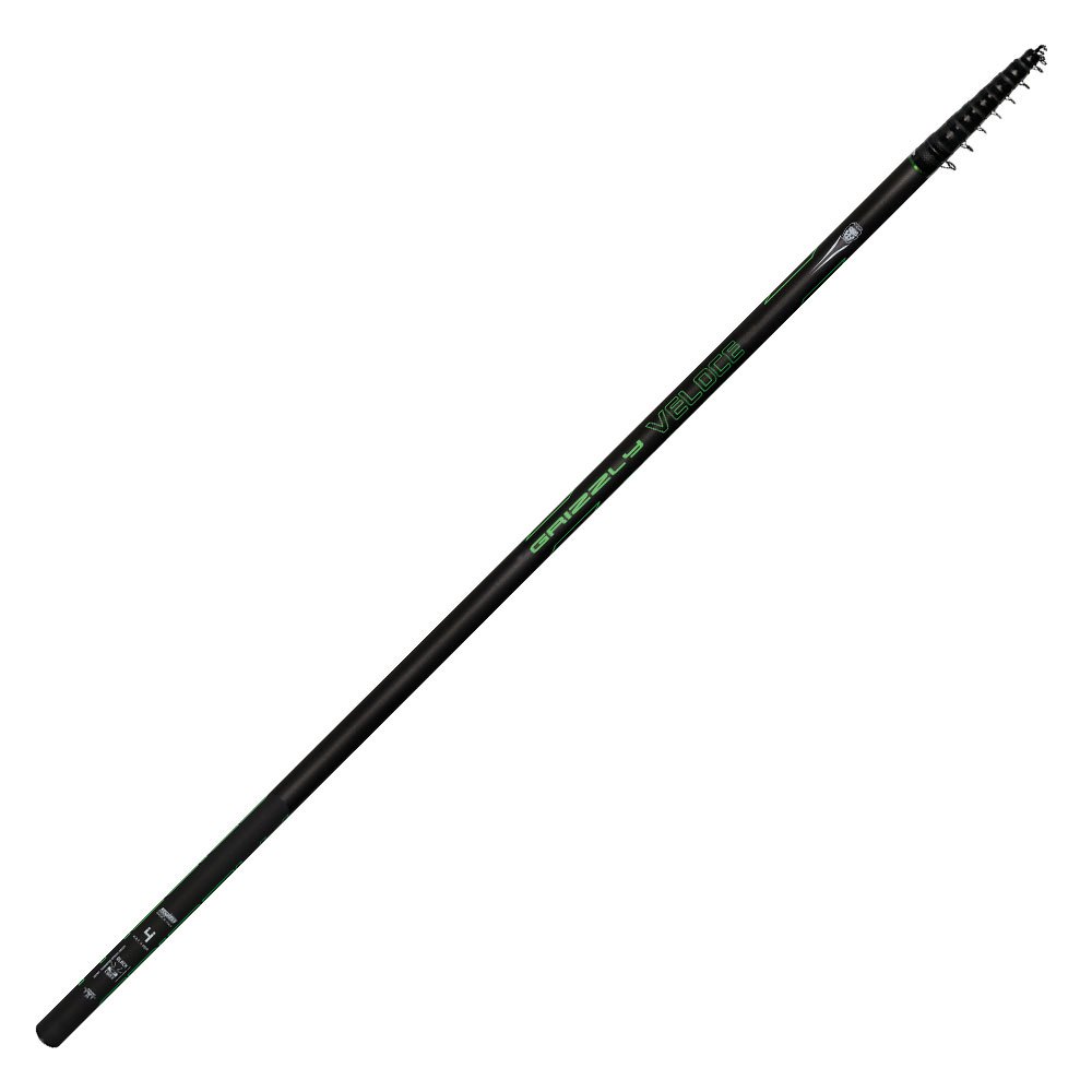 Maver Grizzly Tele Fast Bolognese Rod Silber 11.50 m von Maver