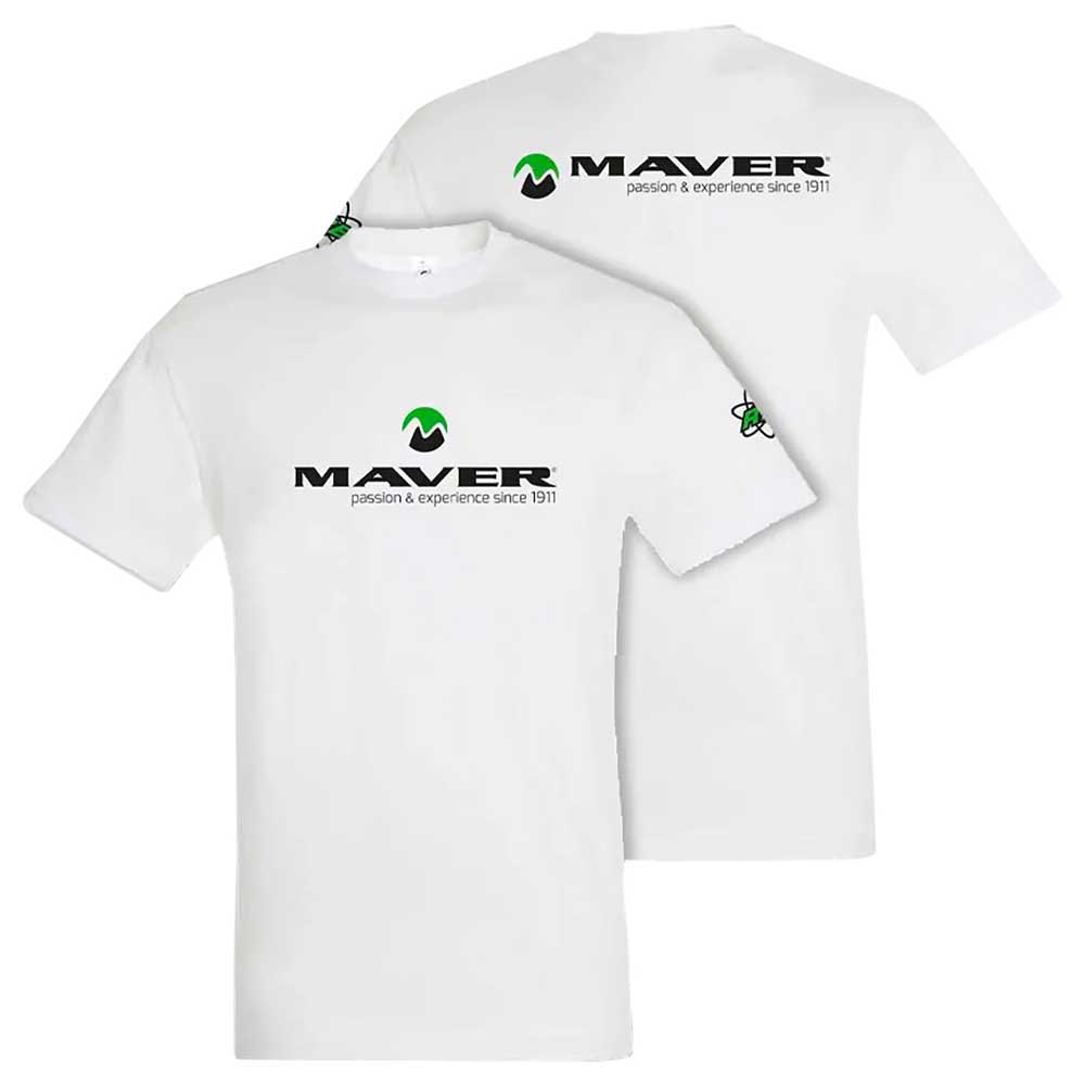 Maver Passion Short Sleeve T-shirt Weiß L Mann von Maver