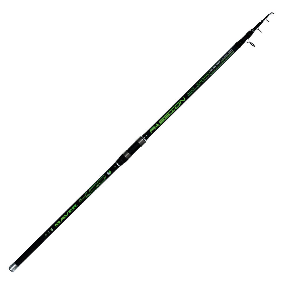 Maver Passion Telescopic Surfcasting Rod Silber 4.00 m / 150 g von Maver