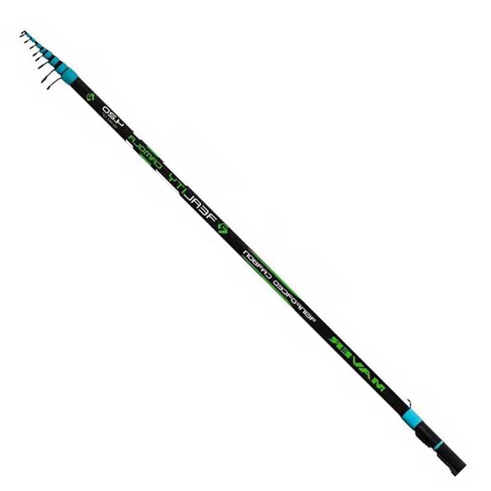 Maver Reality Camola Tele Spinning Rod Schwarz 3.90 m / 4-10 g von Maver