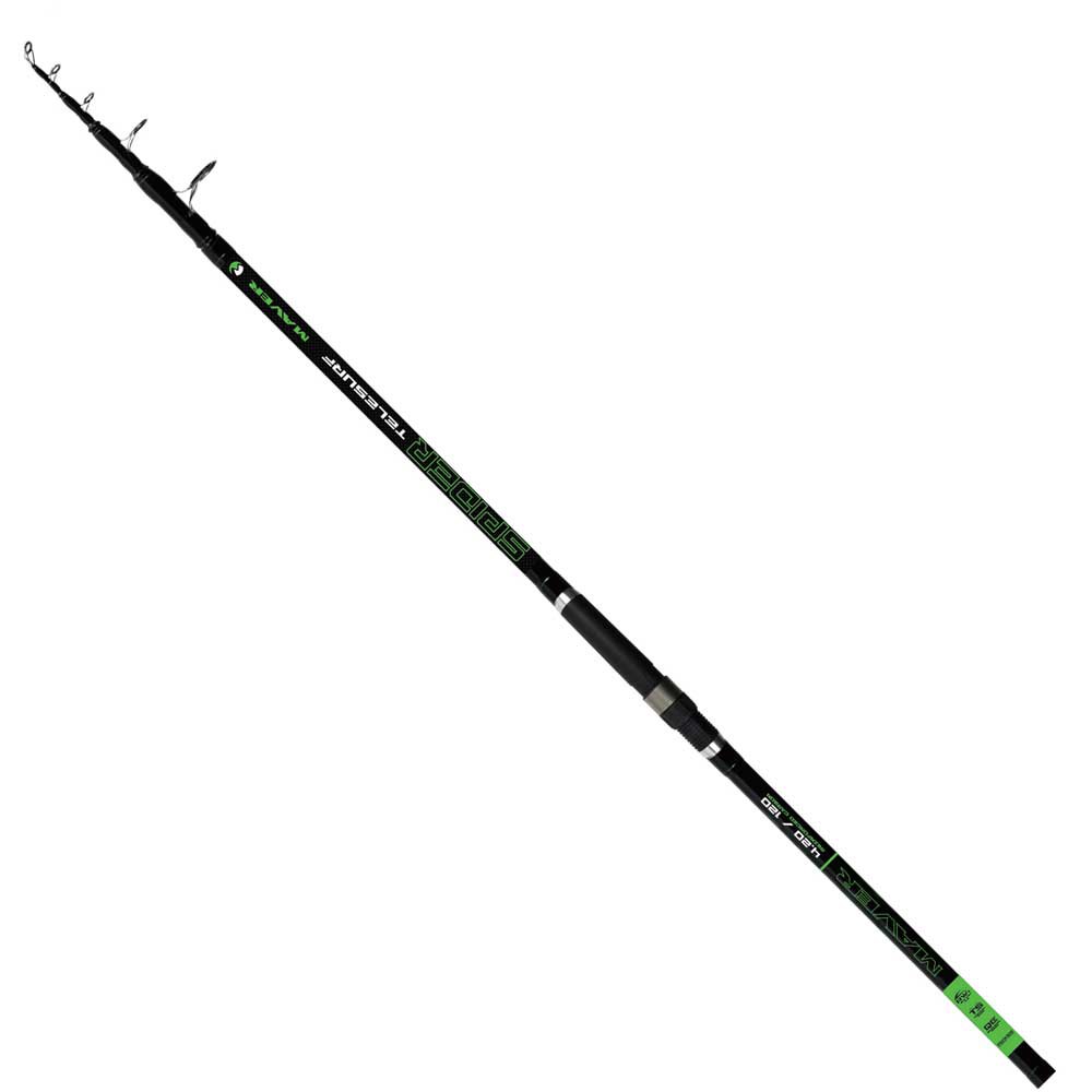 Maver Spider Telescopic Surfcasting Rod Silber 4.20 m / 150 g von Maver