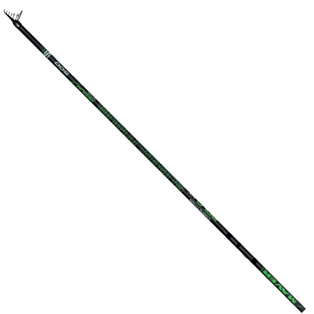 Maver Superlithium Medium Mx Bolognese Rod Silber 7.00 m von Maver