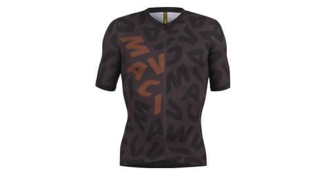 mavic aksium graphic kurzarmtrikot bronze carbon von Mavic