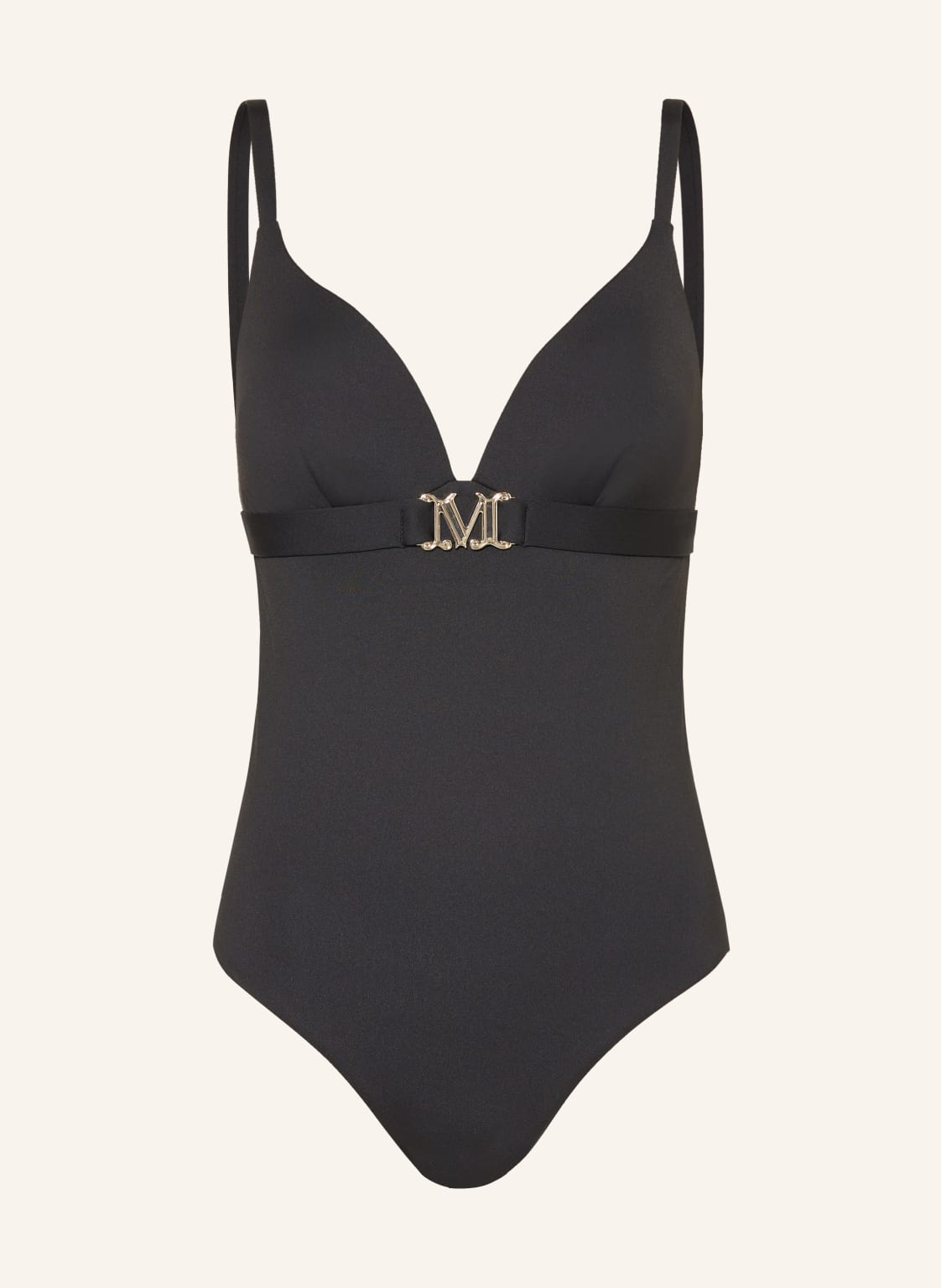 Max Mara Beachwear Badeanzug Celine schwarz von Max Mara BEACHWEAR