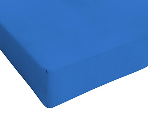 Max color Betttuch 25cm Ecke, royal, maxy Doppelte von Italian Bed Linen