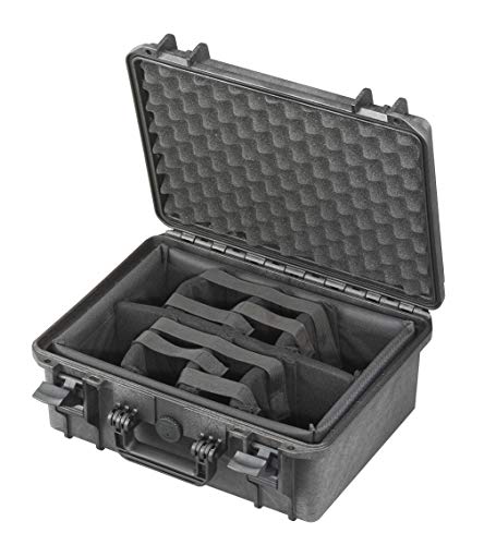 Max Unisex – Erwachsene 380h160cam Koffer, Schwarz, 380 x 270 x H160 mm von MAX