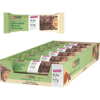 Creamy Core Protein Bar vegan - 12x45g - Chocolate Peanut Caramel von MaxiNutrition